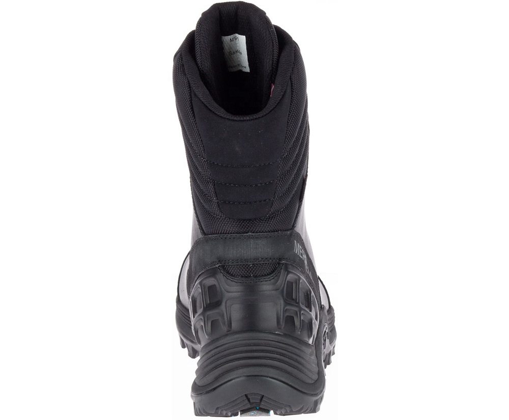 Merrell Boots Black - Thermo Rogue Tactical Waterproof Ice+ - Mens 72OQBNKAM